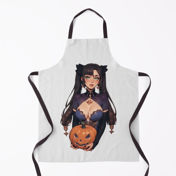 Item preview, Hot Halloween Girl with Dark hair designed and sold by WaifuBrowser.