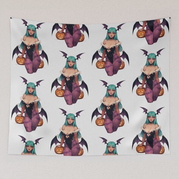 Item preview, Hot Halloween Girl with Teal hair designed and sold by WaifuBrowser.