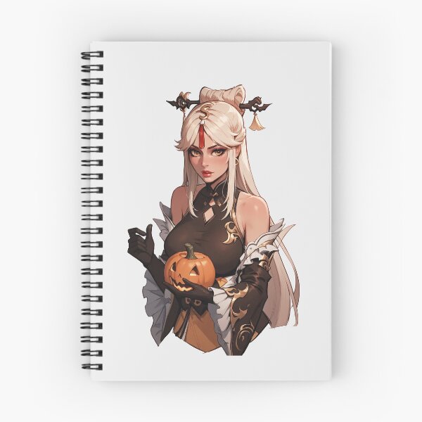 Item preview, Hot Halloween Girl with White hair designed and sold by WaifuBrowser.