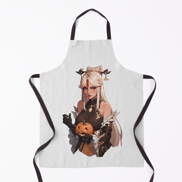 Item preview, Hot Halloween Girl with White hair designed and sold by WaifuBrowser.