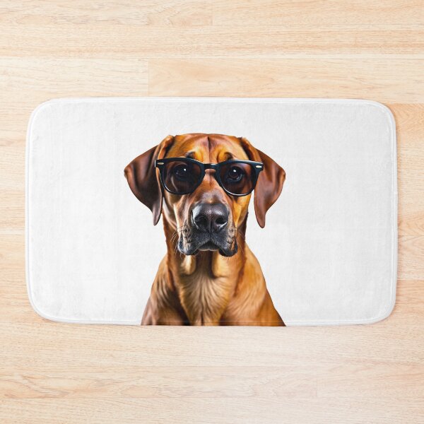 Item preview, Funny cool Rhodesian Ridgeback dog wearing sunglasses designed and sold by LazyOwlStore.
