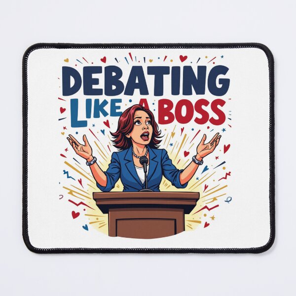 Item preview, Debating Like A Boss Funny Politics Slogan Design designed and sold by UniqueDuoDesign.