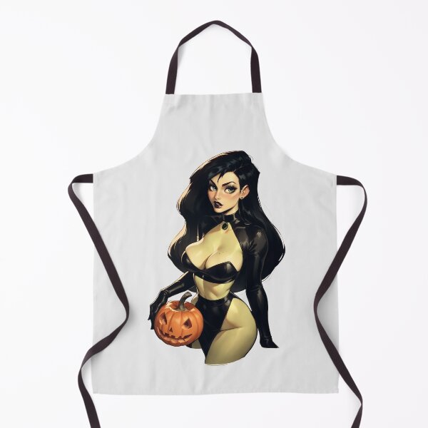 Item preview, Hot Halloween Girl with Dark hair designed and sold by WaifuBrowser.
