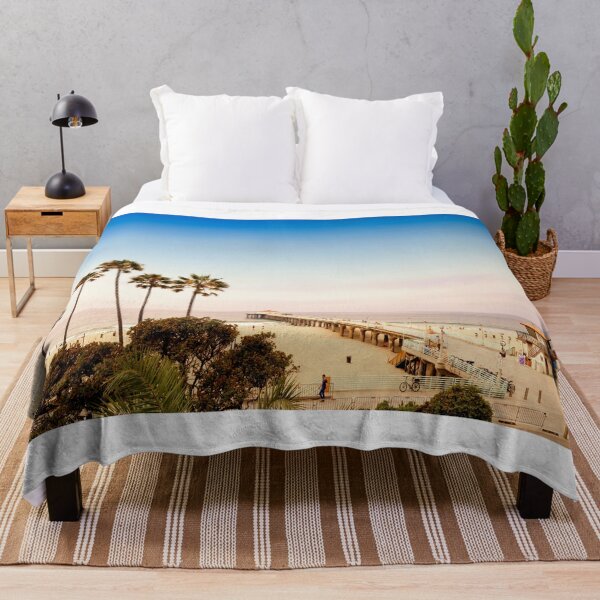 Item preview, Manhattan Pier and Palms designed and sold by hermosaman.