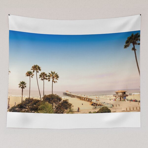 Item preview, Manhattan Pier and Palms designed and sold by hermosaman.