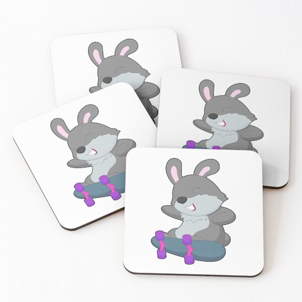 Item preview, Rabbit Skater Skateboard designed and sold by Snabdesign84.