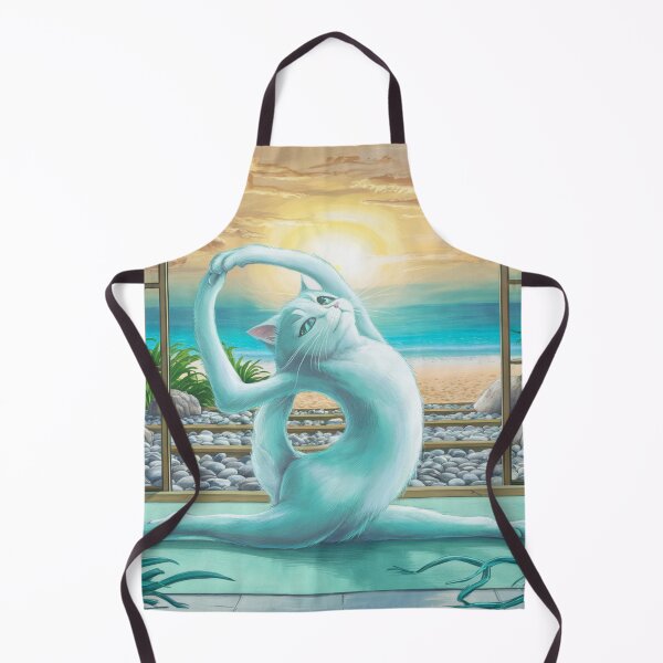 Item preview, Cat doing yoga designed and sold by FusiTink.