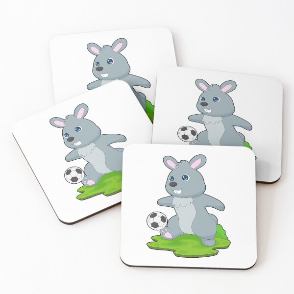 Item preview, Rabbit Soccer player Soccer designed and sold by Snabdesign84.
