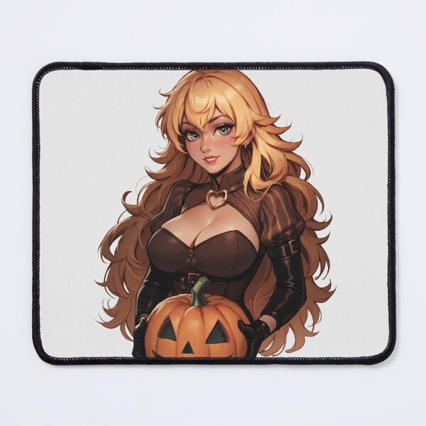 Item preview, Hot Halloween Girl with Blonde hair designed and sold by WaifuBrowser.