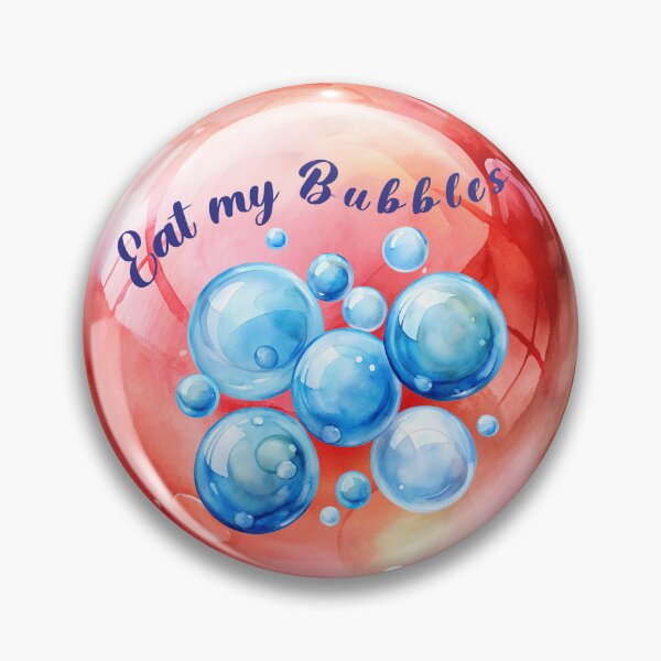 Item preview,  Eat My Bubbles Red & Blue– Dynamic Swimmer's Statement! designed and sold by AlexeyevZurga.