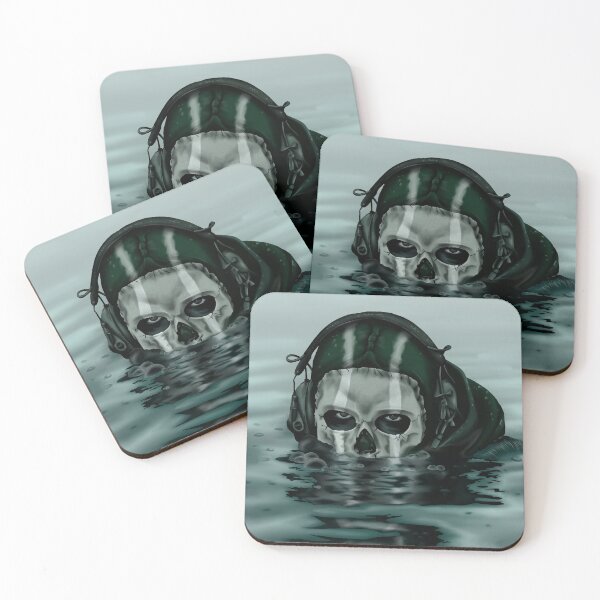 Item preview, Green Aquatic Ghost designed and sold by EMthatwonders.