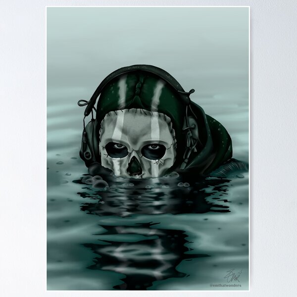 Item preview, Green Aquatic Ghost designed and sold by EMthatwonders.