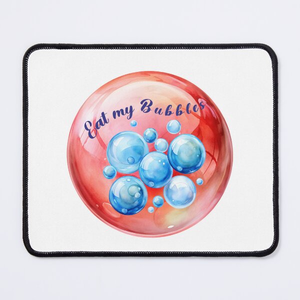 Item preview, Eat My Bubbles Red & Blue– Dynamic Swimmer's Statement! designed and sold by AlexeyevZurga.