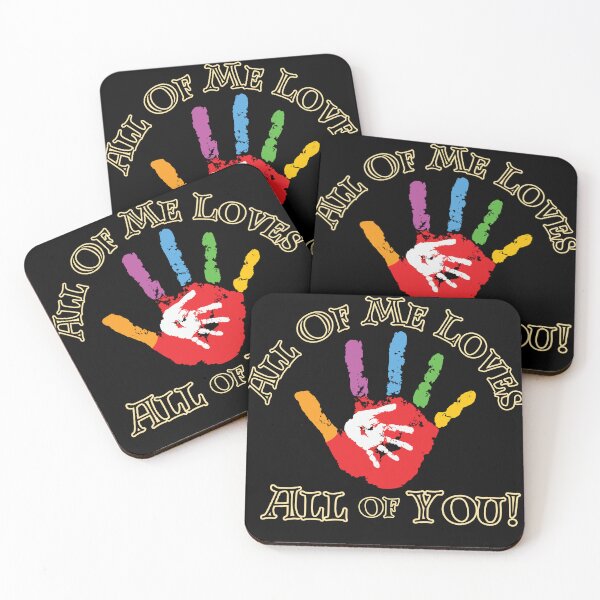 Item preview, All of Me Loves All of You - Colorful Handprint Design designed and sold by TOA Timeless Original Apparel.
