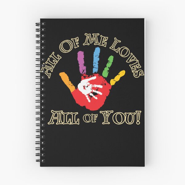 Item preview, All of Me Loves All of You - Colorful Handprint Design designed and sold by TOA Timeless Original Apparel.
