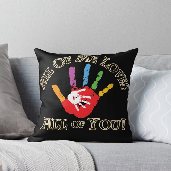 Item preview, All of Me Loves All of You - Colorful Handprint Design designed and sold by TOA Timeless Original Apparel.
