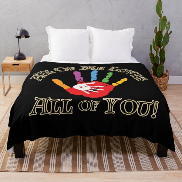 Item preview, All of Me Loves All of You - Colorful Handprint Design designed and sold by TOA Timeless Original Apparel.