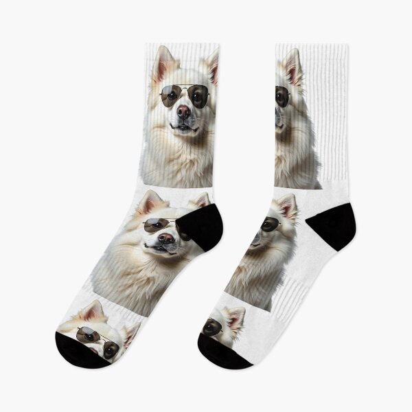 Item preview, Funny cool Samoyed dog wearing sunglasses designed and sold by LazyOwlStore.