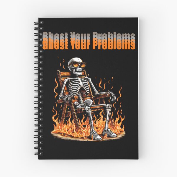 Item preview, Ghost Your Problems designed and sold by ART-HOME-PAWS.