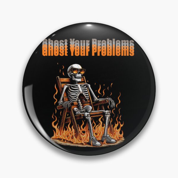 Item preview, Ghost Your Problems designed and sold by ART-HOME-PAWS.