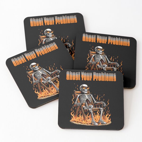 Item preview, Ghost Your Problems designed and sold by ART-HOME-PAWS.