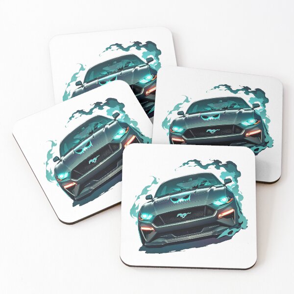 Item preview, Mustang in Tire Smoke designed and sold by kahida.