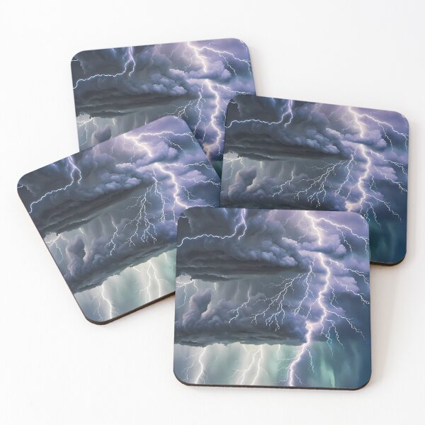 Item preview, Thunderstorm in a Field, Ai Generated Art  designed and sold by ACC .