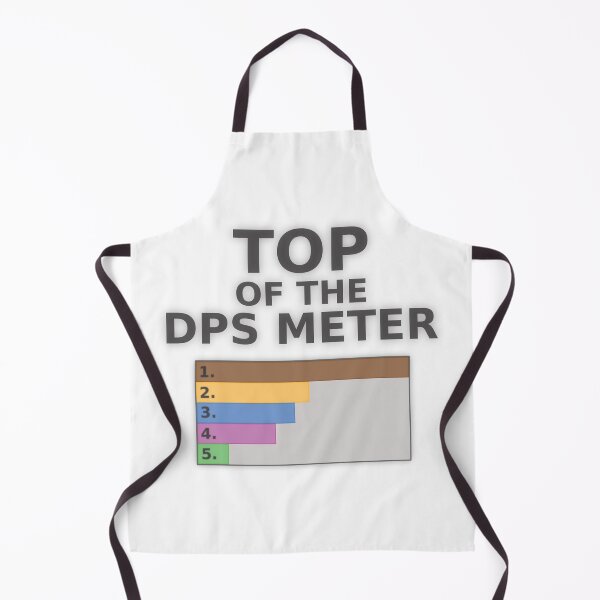 Item preview, Top of the DPS Meter Damage Dealer Video Game designed and sold by ShrimpleDesigns.