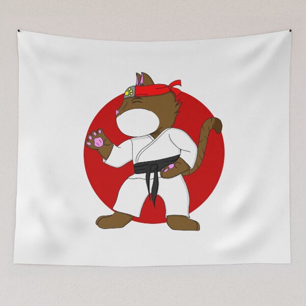 Item preview, Karate Cat designed and sold by MewMood.