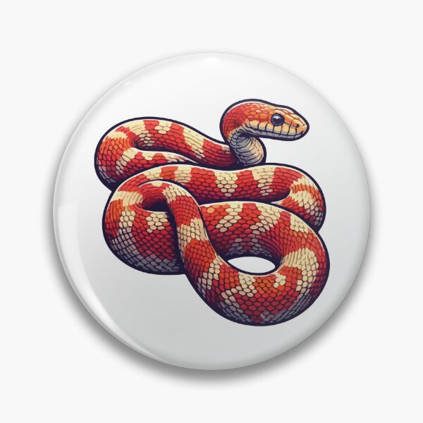 Item preview, Vibrant Corn Snake – Coiled in Colourful Glory designed and sold by DecalBox.
