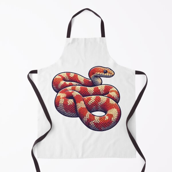 Item preview, Vibrant Corn Snake – Coiled in Colourful Glory designed and sold by DecalBox.