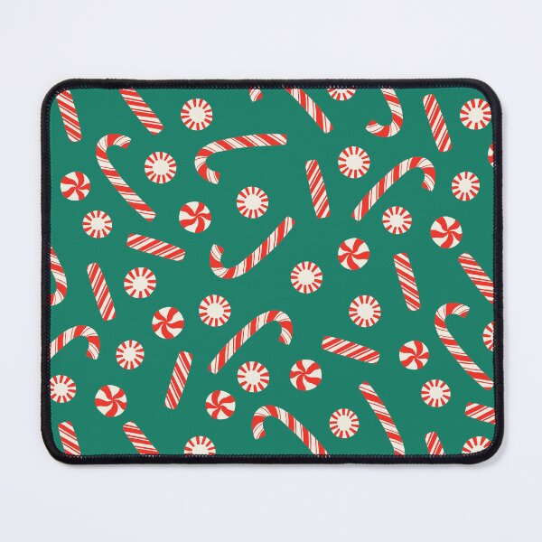 Item preview, A Peppermint Christmas - Teal Green designed and sold by latheandquill.