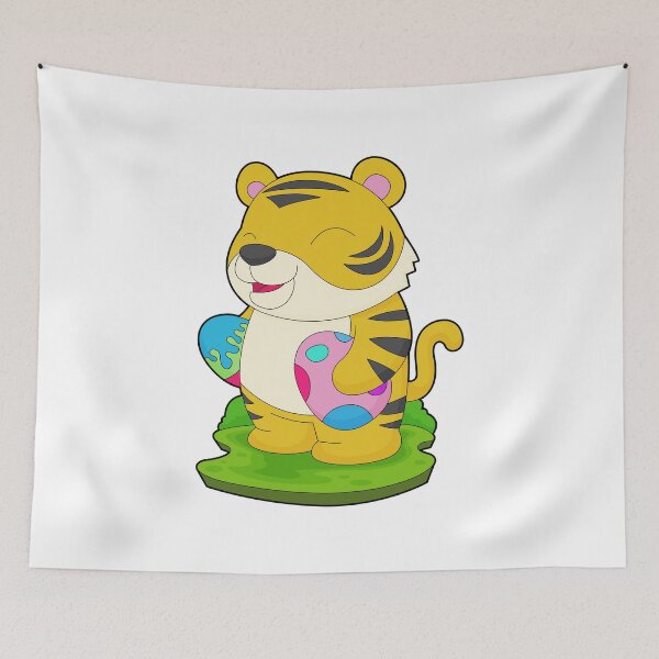 Item preview, Tiger Easter Easter eggs designed and sold by Snabdesign84.