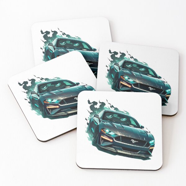 Item preview, Mustang in Tire Smoke designed and sold by kahida.