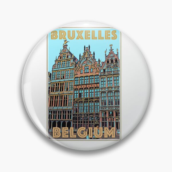 Artikelvorschau, Vintages Brüssel-Reiseplakat entworfen und verkauft von IanBakerToons.