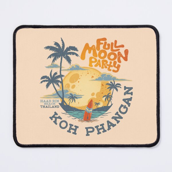 Item preview, Full Moon Party Koh Phangan - Haad Rin, Thailand designed and sold by LazyCaat.