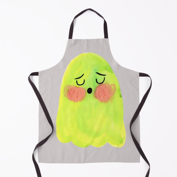 Item preview, Shy Ghost” | Whimsical and Playful Ghost Illustration Art Print designed and sold by Jemma Jamie Skidmore.