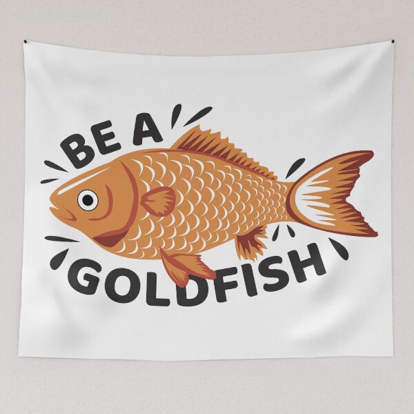 Item preview, Be a goldfish designed and sold by Wolagno.