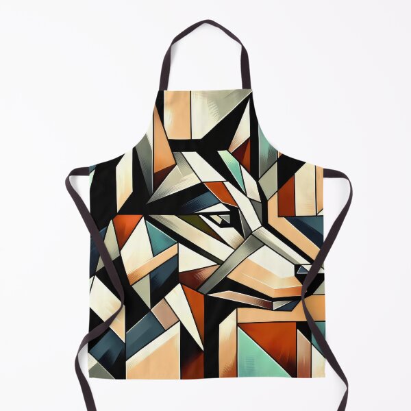 Item preview, Cubist Wolf designed and sold by GoldenPattern.