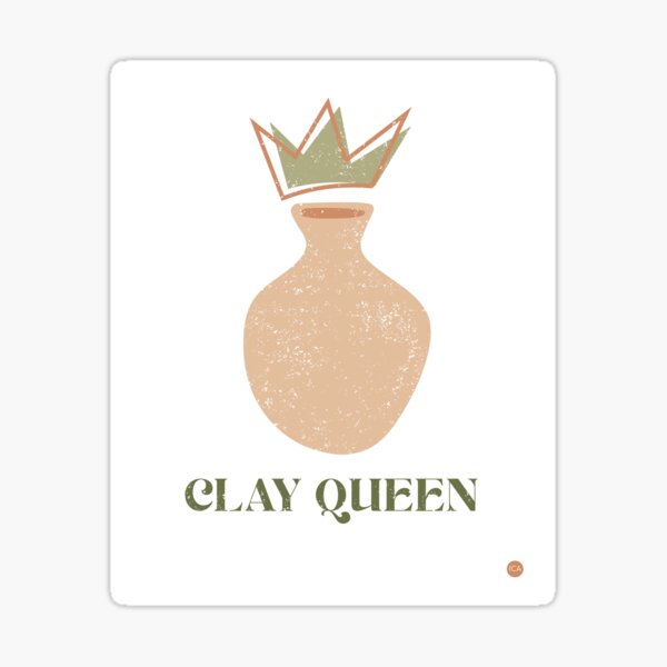 Item preview, Clay Queen - All about POTTERY designed and sold by Potters love clay.