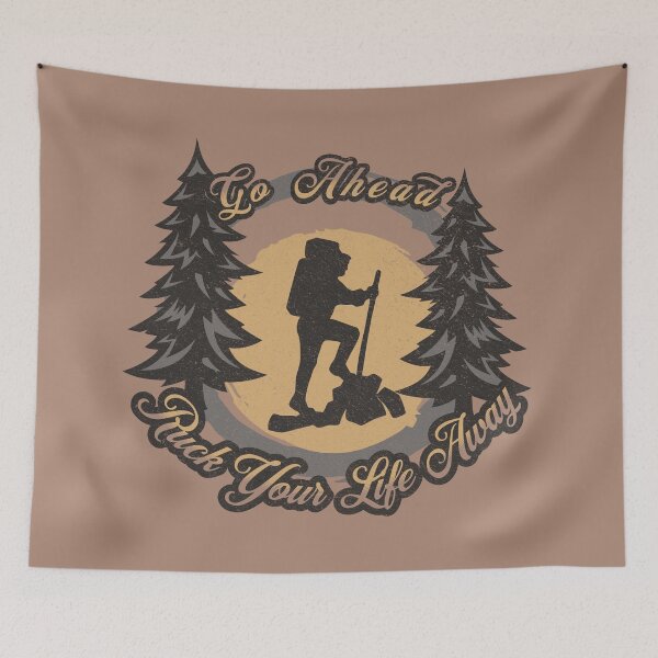 Item preview, Go Ahead Ruck Your Life Away designed and sold by AldenTees.