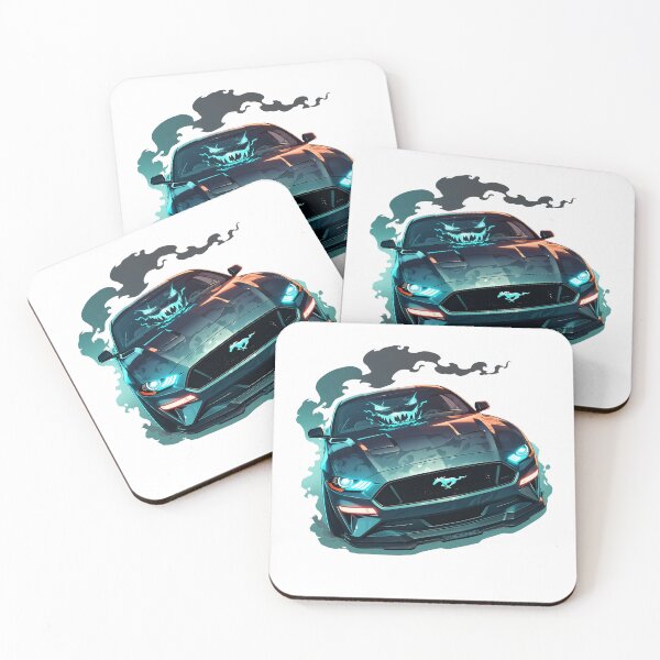 Item preview, Mustang in Tire Smoke designed and sold by kahida.