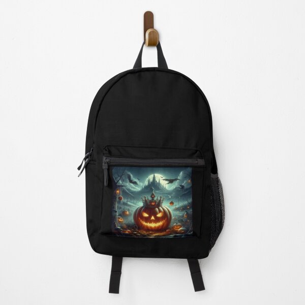 Item preview, king pumpkin with crown Halloween Pumpkin dark fantasy designed and sold by Expressions-Sel.