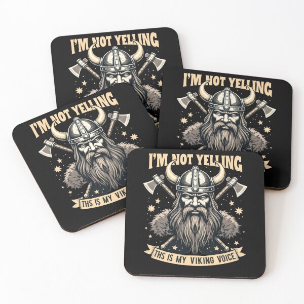 Item preview, I'm Not Yelling, This Is My Viking Voice | Viking Pride designed and sold by Hananiah Merch.