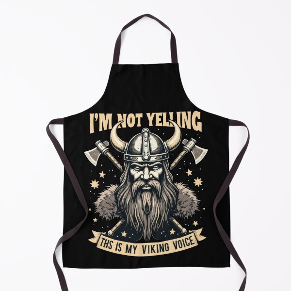 Item preview, I'm Not Yelling, This Is My Viking Voice | Viking Pride designed and sold by Hananiah Merch.