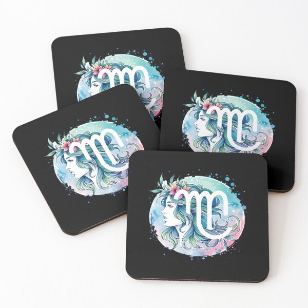 Item preview, "Virgo Zodiac Art – Elegant Watercolor Design for T-Shirts, Mugs & Stickers" designed and sold by artedigital99.