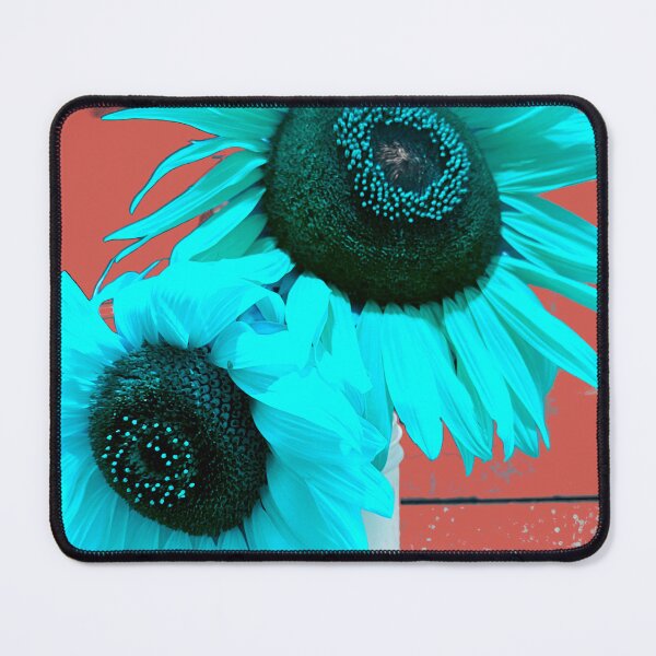 Item preview, de Girasoles orange/blue designed and sold by rubiinspirations.