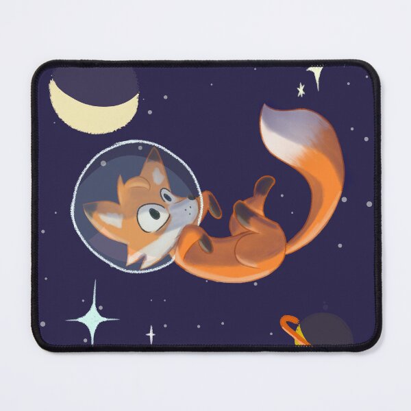 Item preview, Fox in Space  designed and sold by nerdycookie01.