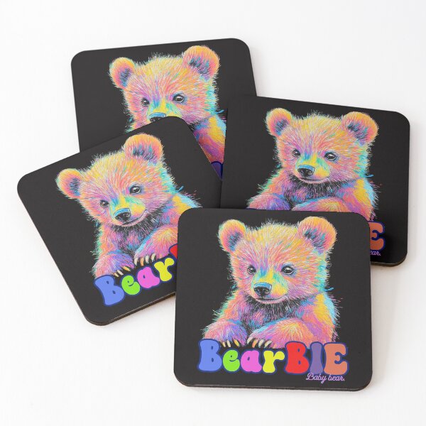 Item preview, Copy of BEARBIE Baby bear Colorful bear Cute bear AnimalArt BearTshirt designed and sold by DigitalArtByNow.