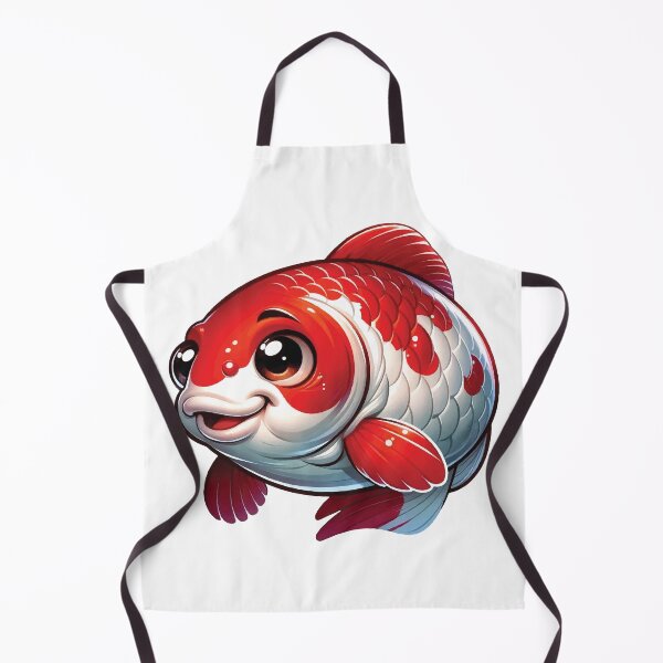 Item preview, Happy Kohaku Fish – Colourful Koi Charm designed and sold by DecalBox.